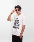 Stylish Text Oversized T-Shirt