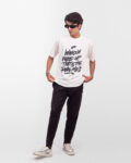 Stylish Text Oversized T-Shirt
