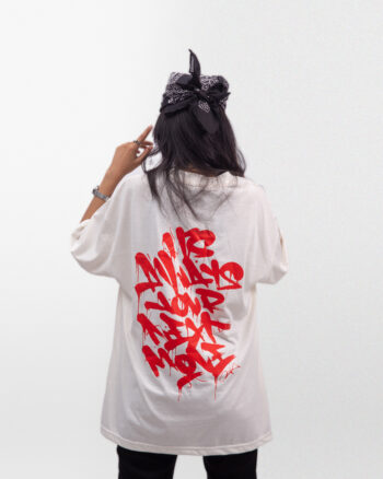 Stylish Text Oversized T-Shirt