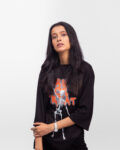 Skeleton Design Oversized T-Shirt
